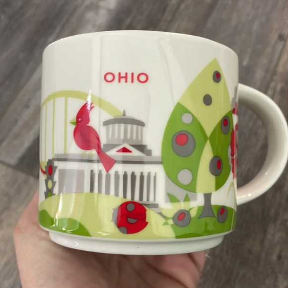 Starbucks 2017 OHIO You Are Here Collection Coffee Mug - Picture 6 of 7